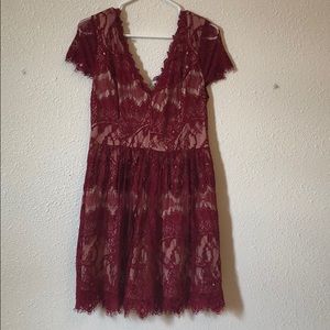 Beautiful lined lace dress